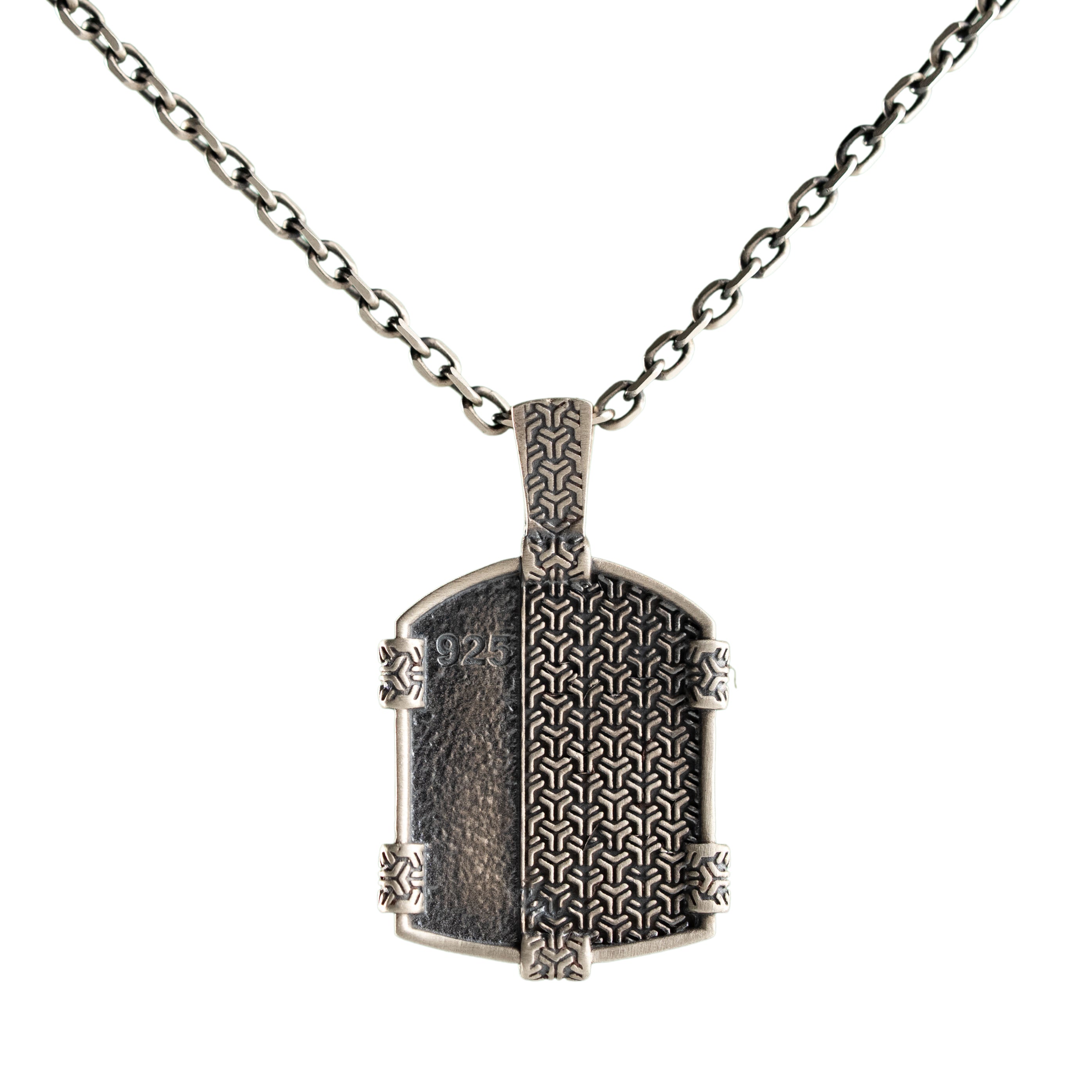 Cerberus Necklace – Handmade Sterling Silver Pendant With Three-Headed Dog Design