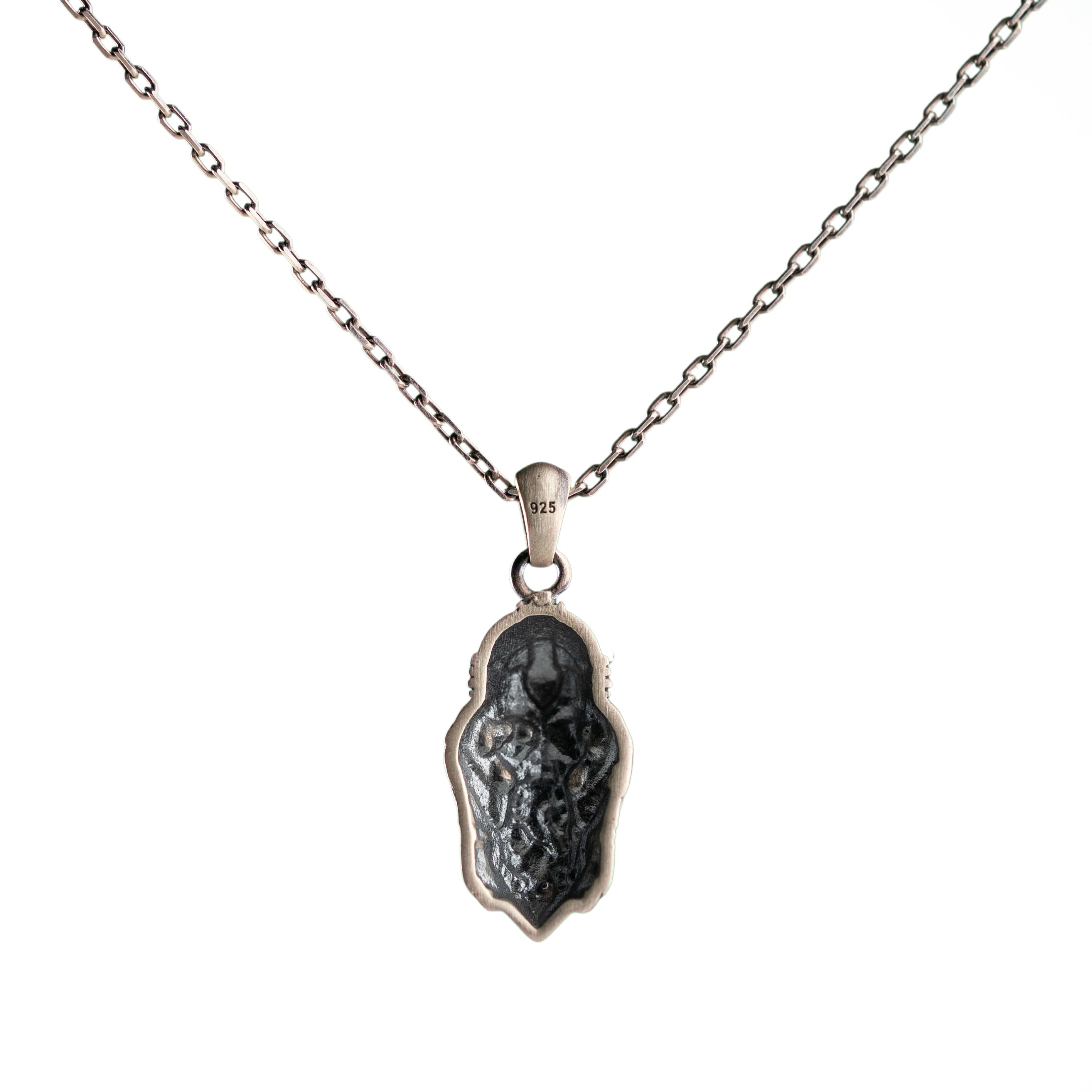 Viking Odin Necklace – Norse God Pendant in 925 Sterling Silver Gothic Warrior Jewelry