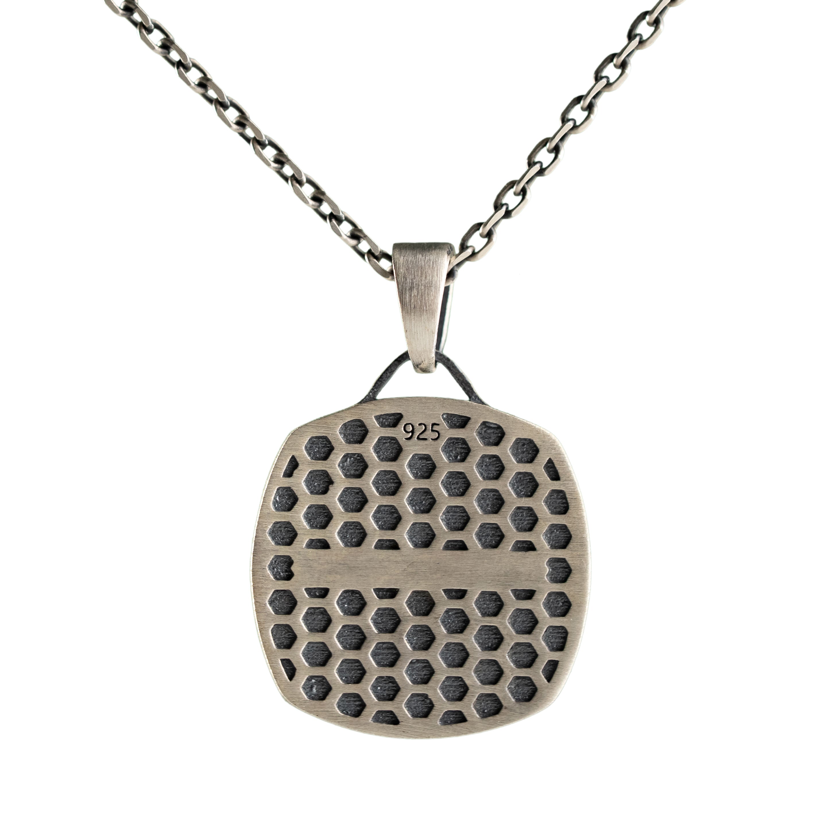 Viking Vegvisir Necklace – Handmade Sterling Silver Norse Compass Pendant