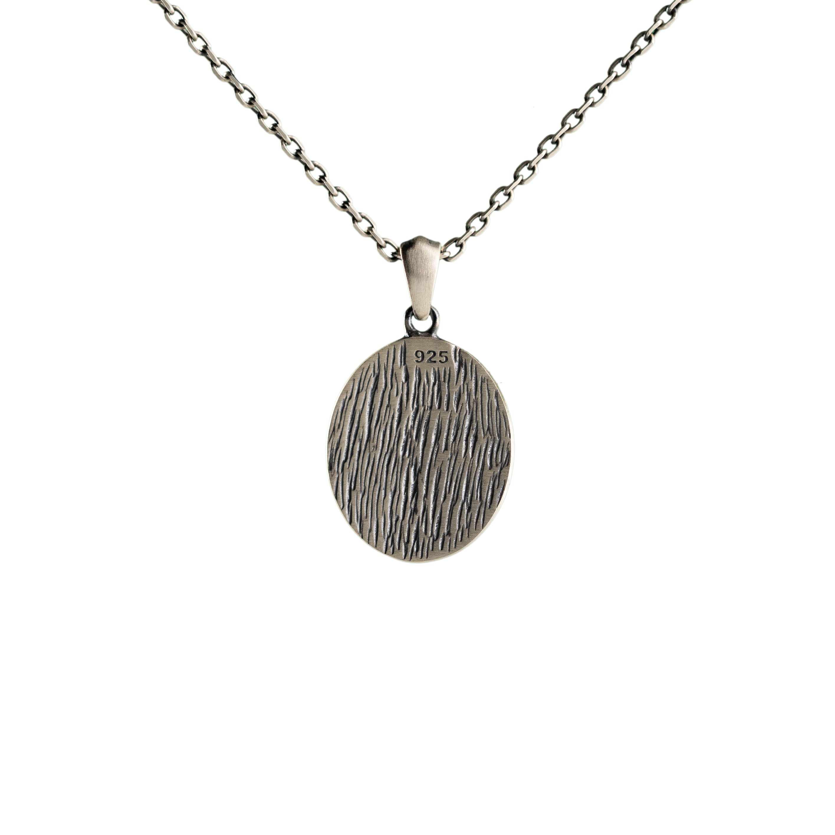 Jesus Christ Necklace Sterling Silver Gothic Cross Pendant Mens Biker Jewelry