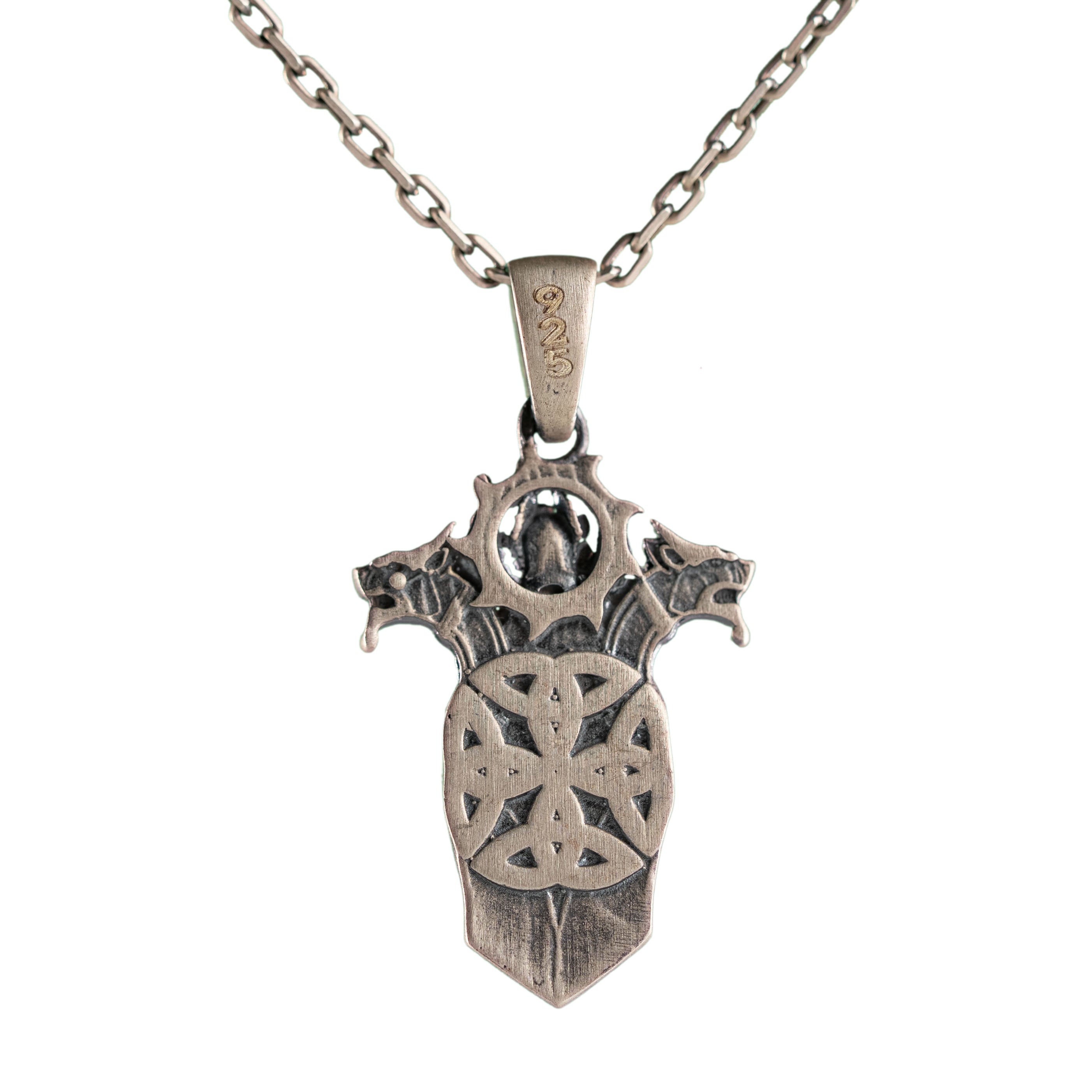 Freya Pendant Necklace – 925 Sterling Silver Norse Goddess Viking Jewelry Amulet